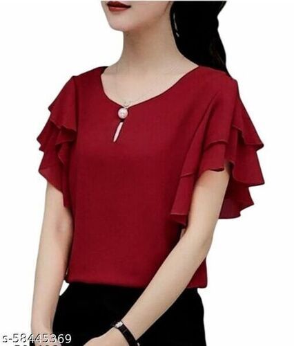 Full Sleeve Zipper Tops for Women, Solid Color Casual (Black) at Rs  140/piece, Women Tops in Indore