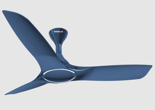 Light Weight And Durable Blue Hevells Stealth Sweep Size 1250 Mm 3 Blade Ceiling Fan