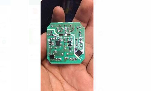 Mobile Phone Charger PCB Used For Carry Current And Protect Charger - Green Color, Overcurrent and Overvoltage Protection, Short Circuit Safety Features