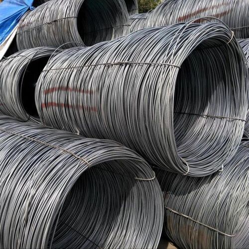 Black Sturdy Construction Low Elasticity Silver Stainless Steel Wire For Construction