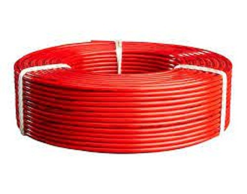 Versatile Durable Good Quality Flexible Resistant To Abrasion Red Color Electrical Pvc Wire Frequency (Mhz): 50-60 Megahertz (Mhz) Megahertz (Mhz)
