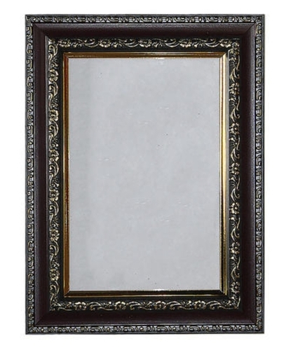 Wall Mounted And Stylish Decorative Black Wooden Photo Frame For Home - Solid Wood, Square Shape, Black Color | Custom Engraving for Names & Dates, Easy to Care For
