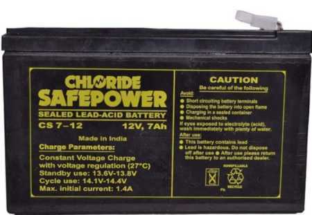 12V Maintenance Free Chloride SMF Lead Acid Battery