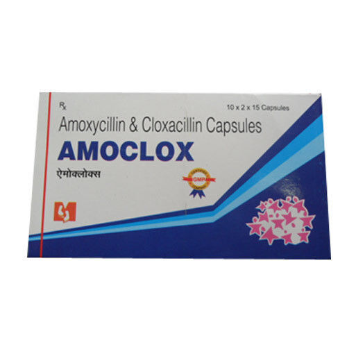 Tablets Amoxycillin And Cloxacillin Capsules, 10 X 2 X 15 Capsules Pack