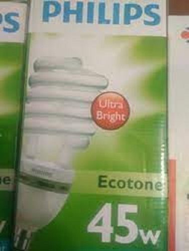 Cool Day Light White Electric And Compatible Efficient Round Cfl Bulb For Domestic Use Body Material: Aluminum