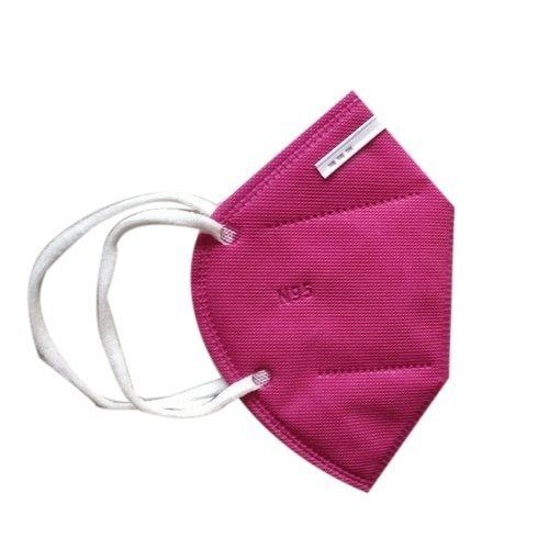 Dark Pink Highly Breathable High Quality Material And Eco Friendly N95 Face Mask  Age Group: Adults