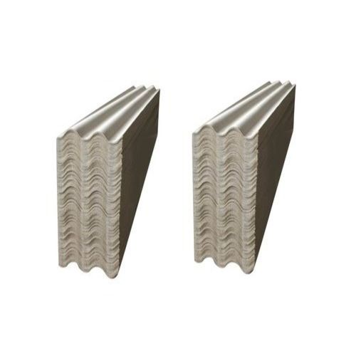 Rectangular Gray Colour Cements Roofing Sheets With 6Mm Thickness And 6 Feet Length