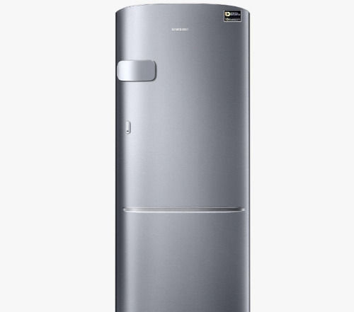 Grey Stainless Steel Samsung Single Door Refrigerator, Capacity 210 Liter