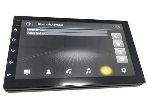 Plain Lightweight And Durable High Power Car Audio Player With Wireless Remote 