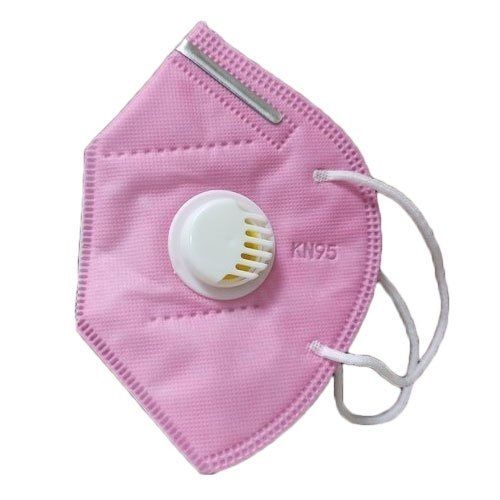 Pink Highly Breathable High Quality Material And Eco Friendly N95 Face Mask Water Proof: No