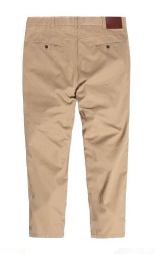 STRETCH ANKLE LENGTH BEIGE CHINOS