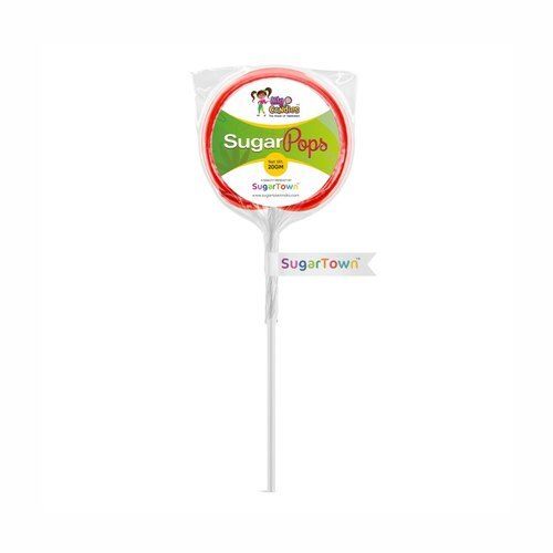 Rich Fruit Taste Delicious Mouth Watering Lily Strawberry Sugar Lollipop Candy Fat Contains (%): 5 Grams (G)