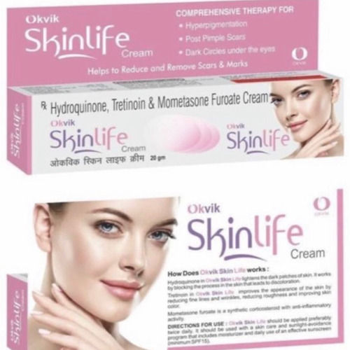 Skinshine Hydroquinone, Tretinoin & Mometasone Furoate Cream Age Group: Adult