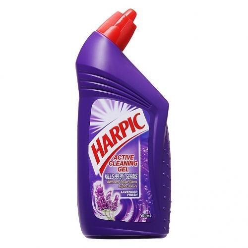 Daily Usable Ultra Shine Harpic Toilet Cleaner Liquid for Kills 99.9 Percent of Germs and Bacteria Instantly