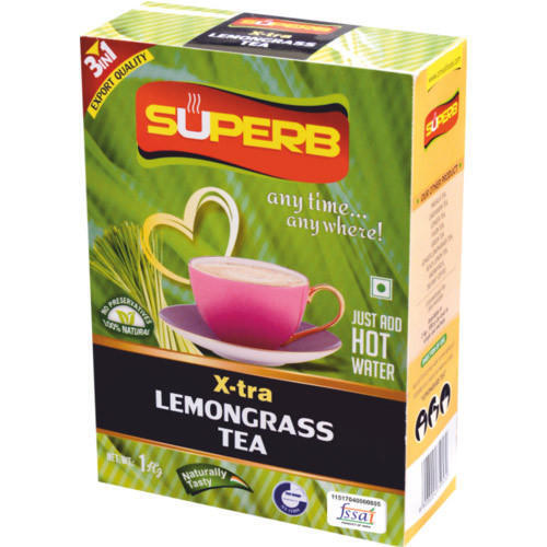 100 Percent Pure And Organic Premium Quality Rich Taste Lemongrass Tea