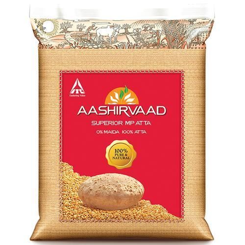 100% Pure And Natural Whole Wheat Flour,10 Kg Pouch