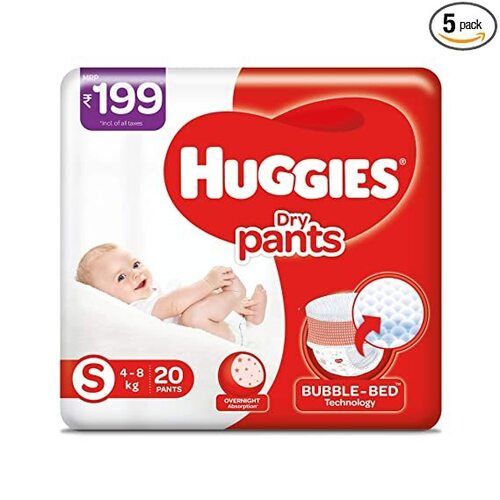 Cotton Pant Diapers XXL Disposable Pampers Baby Diaper Age Group 5 years  Packaging Size Packet