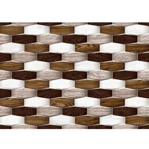 Brown Easy To Clean Crack Resistance And Durable Glossy Digital Wall Tiles