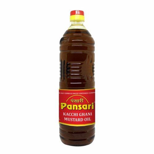 Natural No Added Preservative Cold Pressed Pansari Black Mustard Oil For Cooking