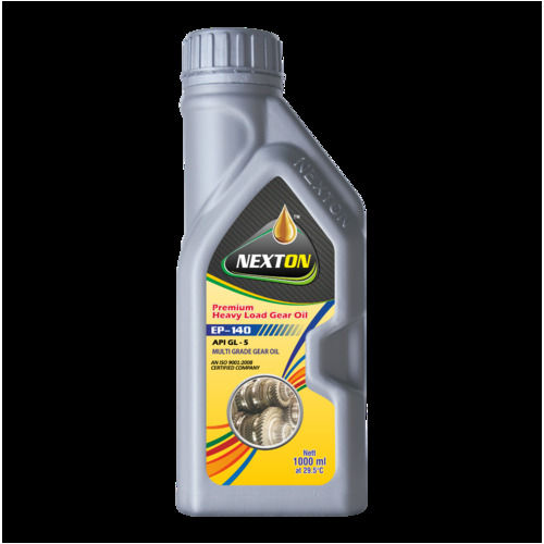 Nexton Premium Heavy Load Lubricating Gear Oil, Pack Size 1000 Ml Body Material: Pvc