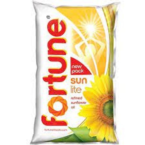 Light Yellow Refined Sunflower Healthy Cooking Oil 1 Liter