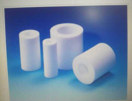 White Color Plain Ptfe Bushes For Industrial Uses Size: Comes In Various Sizes