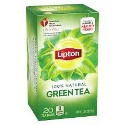 100 Percent Pure Healthy Natural Flavor Lipton Pure And Light Green Tea