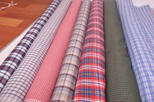 100% Pure Cotton Multi Color Cotton Fabric For Suiting And Shirting  Density: 60X60 Gram Per Cubic Meter (G/M3)