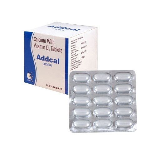 Addcal Calcium With Vitamin D3 Tablets, 10 X 15 Tab.