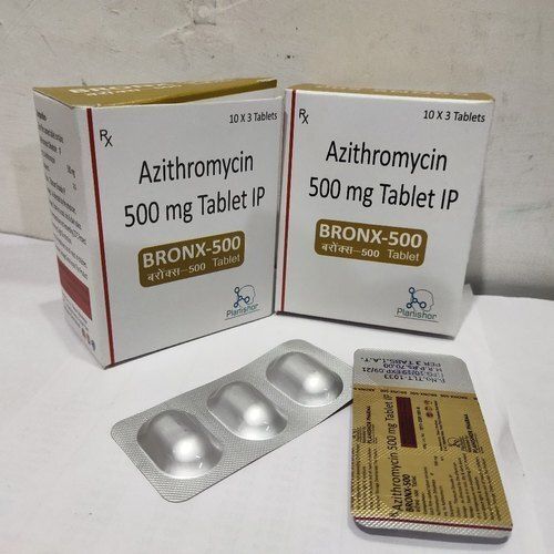 Azithromycin Bronx 500 Health Supplements Tablets  Storage: Cool And Dry Place