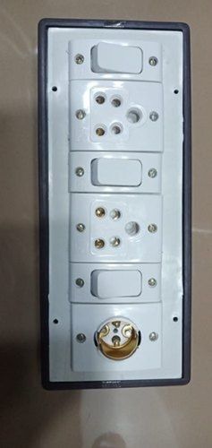 High Quality And Strong Solid Shocks Proof White Plastic Electric Switch Board