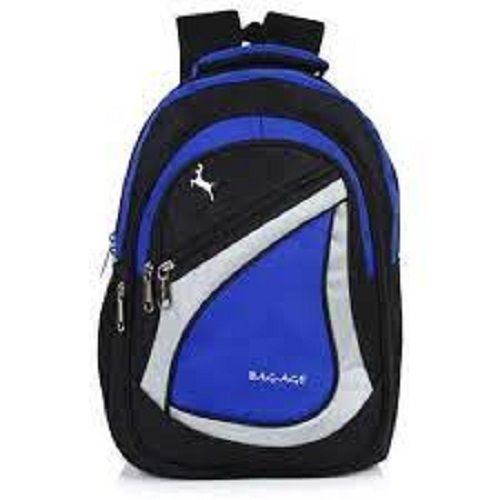 Blue Light Weight Long Durable Comfortable Waterproof Easy To Carry Student School Bag