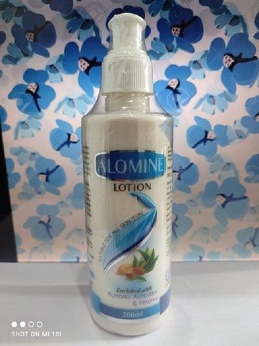 Moisturizing And Nourishing Alomine Almond Whole Body Lotion For All Skin Types