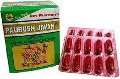 Paurush Jeevan Ayurvedic Capsules Age Group: Suitable For All Ages