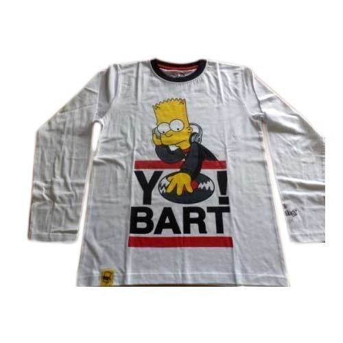 बच्चों के गोल गले की फुल स्लीव टी-शर्ट आयु समूह: 2-5