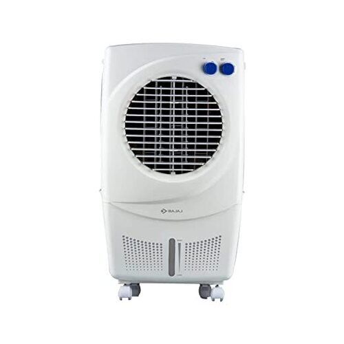 Turbo Fan Technology Powerful Air Throw And 3-Speed Control White Bajaj Px 97 36L Personal Air Cooler  Dimension(L*W*H): 45.5 X 43.5 X 82  Centimeter (Cm)