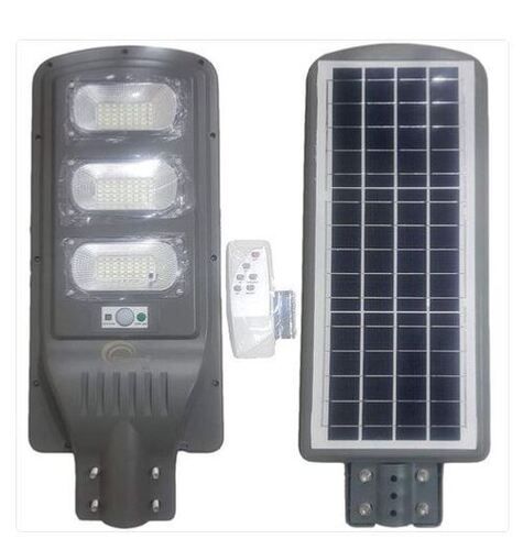 100 Watt Solar Led Street Light With Ceramic Material And Cool White, Automatic Switch