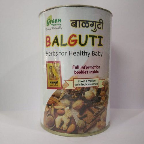 Green Pharmacy 120G Balguti Herb, Packaging Type: Tin, Newly Born Age Group: Suitable For All