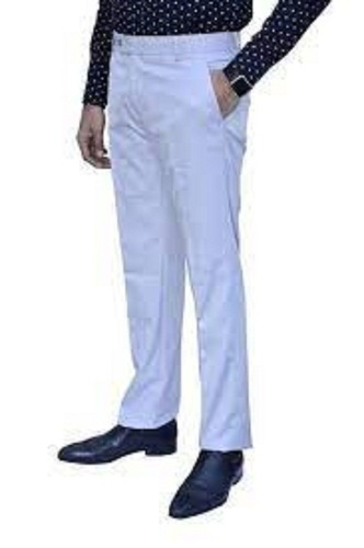 Buy Next Look White Slim Fit Trousers for Men Online @ Tata CLiQ