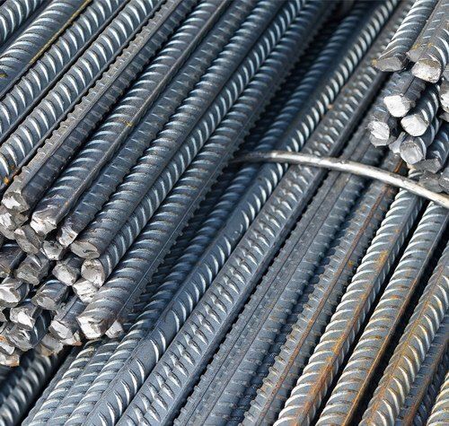 Fe 415 Durable Long Lasting Stainless Steel Strong And Safe Grey Tmt Steel Bars For Construction Use