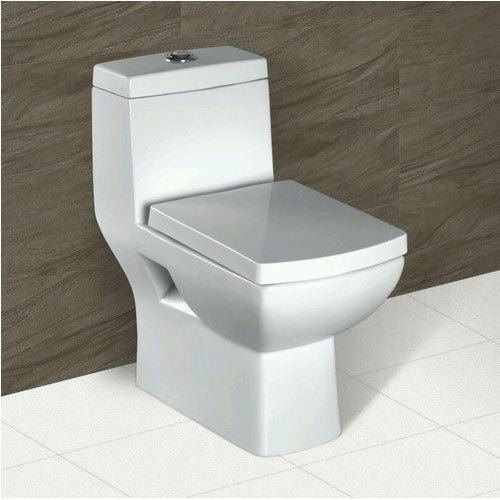 White Heavy Duty And Glossy Fine Finish Floor Mounted With Water Closet Toilet Seat