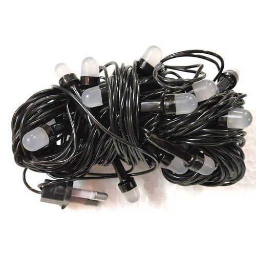 High Energy Efficient Low Power Consumption Black Wire Decorative White Rice Lights Length: 3-8 Inch (In)