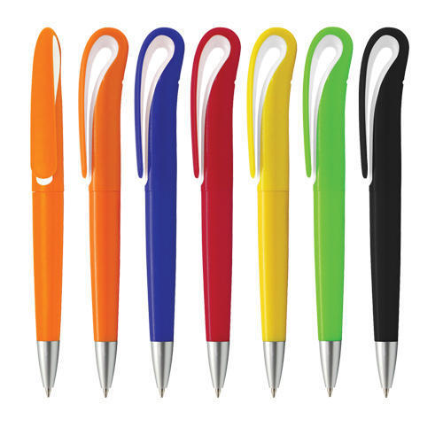 Lightweight Plastic Blue Ball Pens, With 0.7 Mm Tip  Use: Office