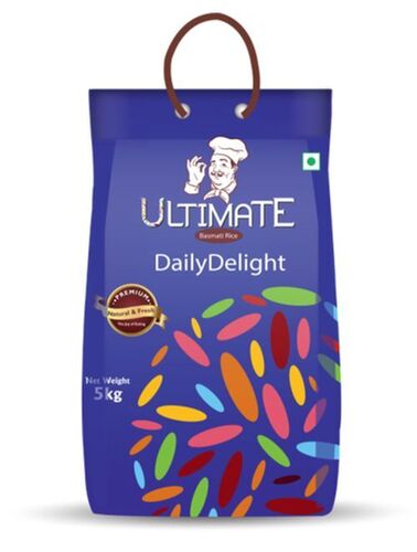 लंबी भुलक्कड़ बनावट अत्यधिक पौष्टिक और खनिज अल्टीमेट डेली डिलाइट बासमती चावल टूटा हुआ (%): लगभग 4%