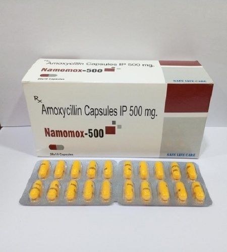 Namomox-500 Amoxicillin Capsules Ip 500 Mg Cas No: 26787-78-0