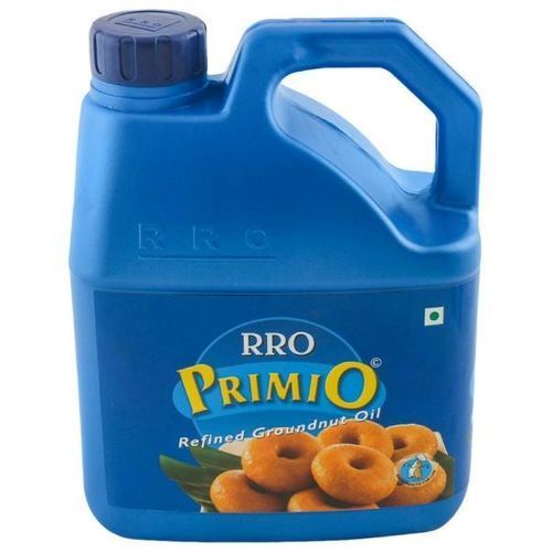 Rro Primio Refined Groundnut Oil With Lower Risk Of Heart Disease 5l Can