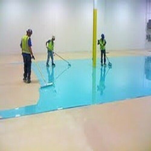 Strongly Binding Agent Smoothly Applying Berger Epoxy Flooring Application: Coating