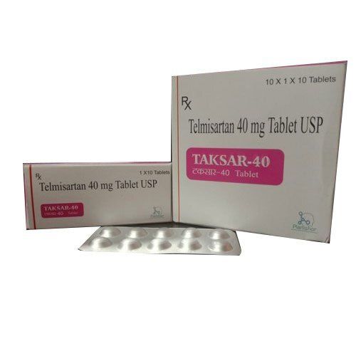  Telmisartan Taskar 40 हेल्थ सप्लीमेंट टैबलेट सामान्य दवाएं 