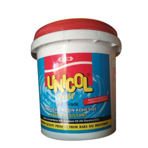 Unicol Water Resistant Q3 Grade Synthetic Resin Adhesive, 5 Kg 