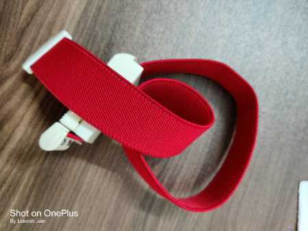 10-50 mm Customized Woven Red Elastic Tape For Garment Industry